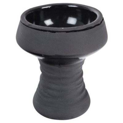 Μπολ Ναργιλέ Μαύρο με 4 Τρύπες